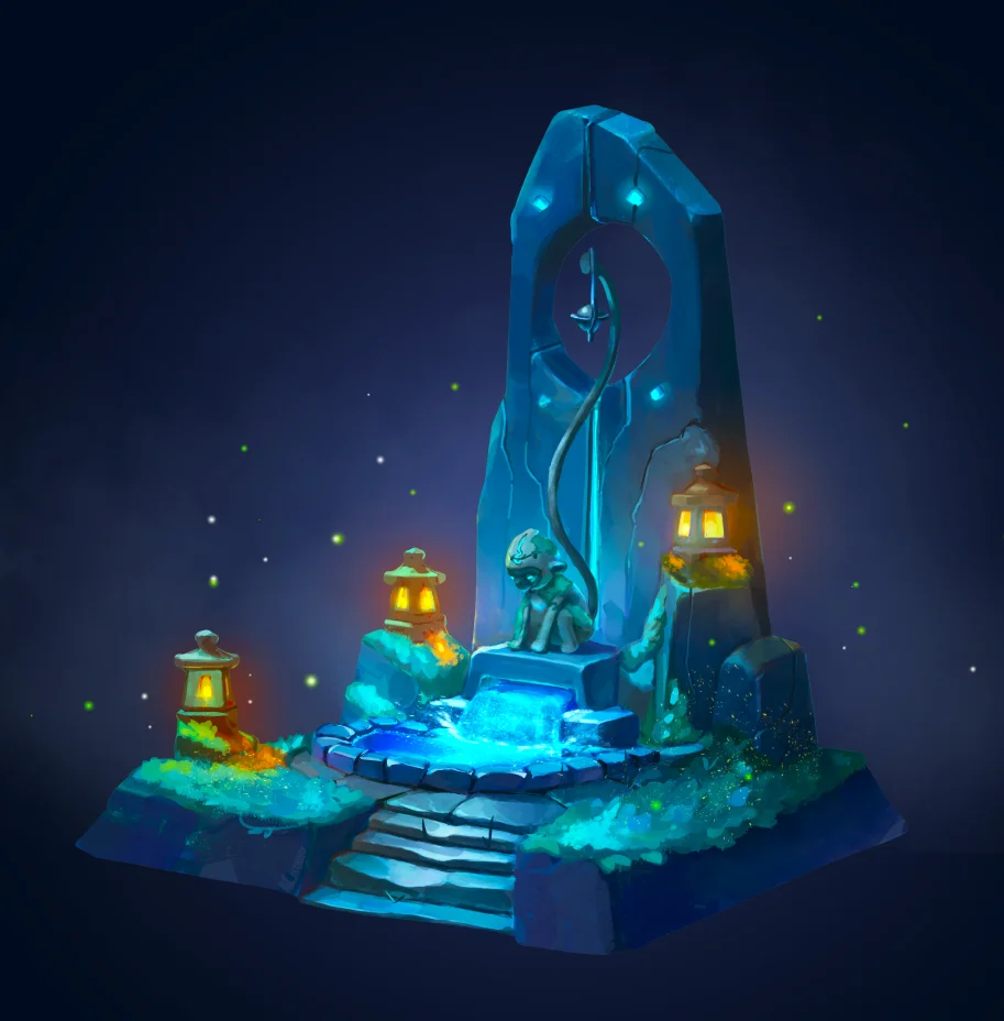 Prop concept: render and atmosphere