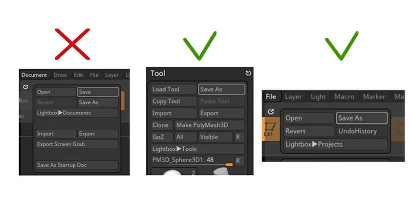 8 tips for beginners in Zbrush (4)