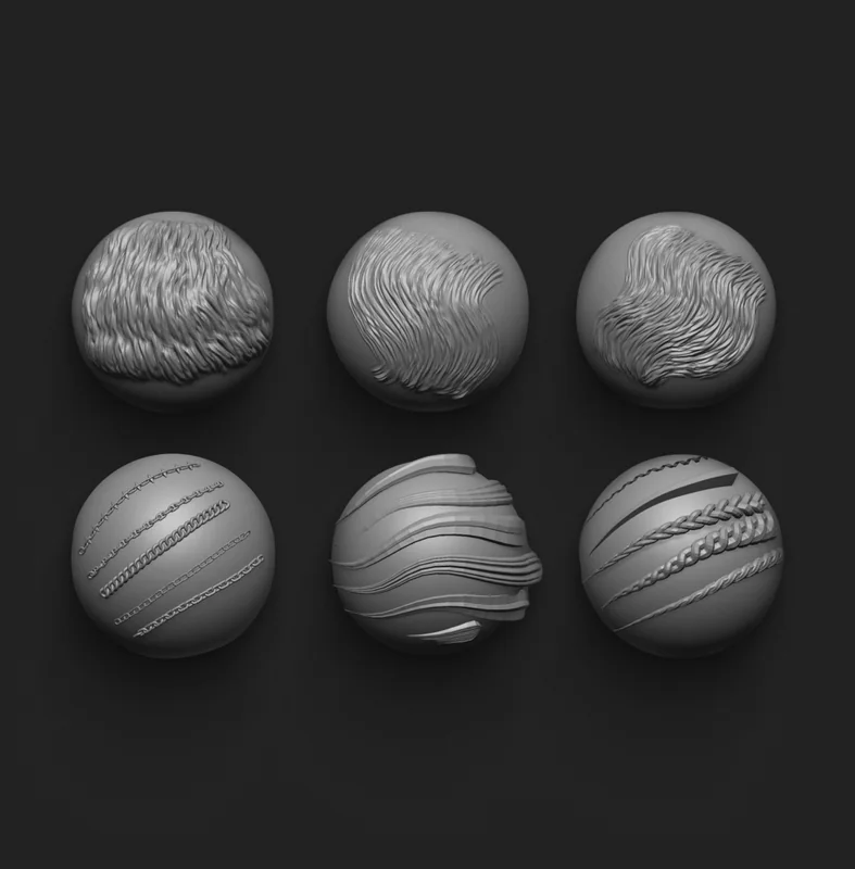 Free brushes for ZBrush: brush sets
