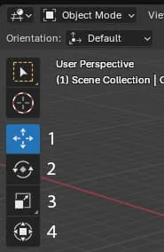Let's pay attention to the tools panel
