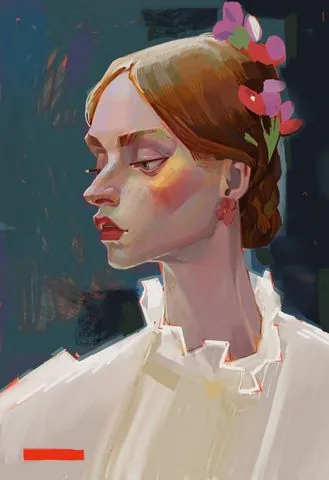 Styled portrait, work of the course curator and founder of Skills Up School Azat Nurgaleev