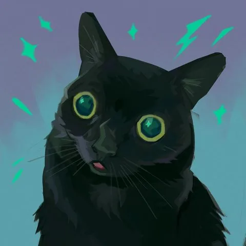 Done! Here is such a picturesque portrait of a cat we have got.