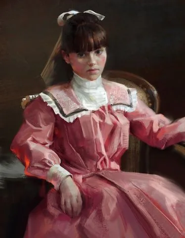 Works of the curator of the Digital Painting course - Yana Struchok
