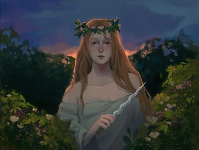 Work by student of the Digital Painting course Sofia Boldyreva