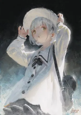 Work in anime style, author: Enze Fu