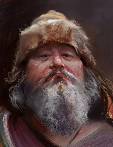 Works of the curator of the Digital Painting course - Yana Struchok