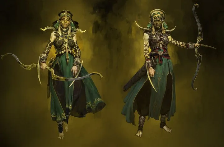 Painting render in character concept art, author: Roman Kupriyanov