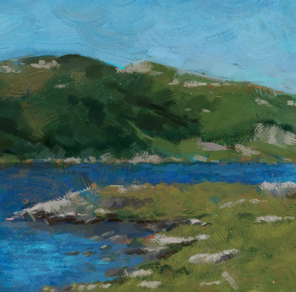 Fragment of the work