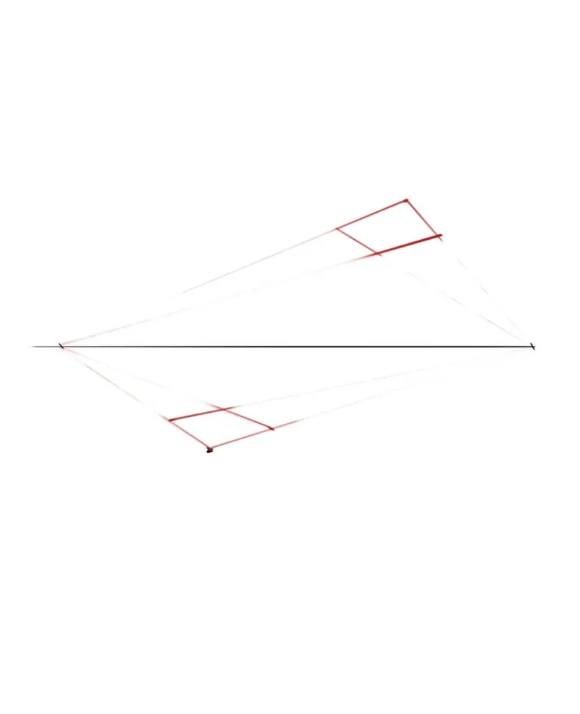 Three-point perspective