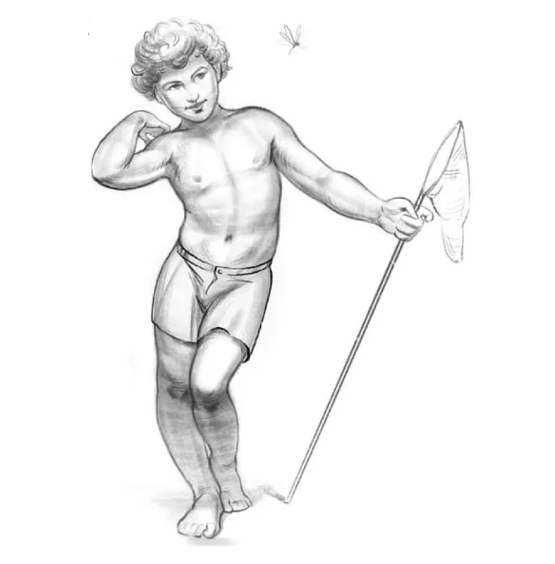 How to draw a child?