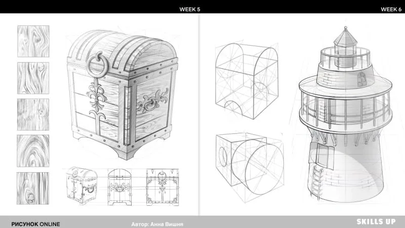 go from drawing basic exercises to creating complex multi-component objects