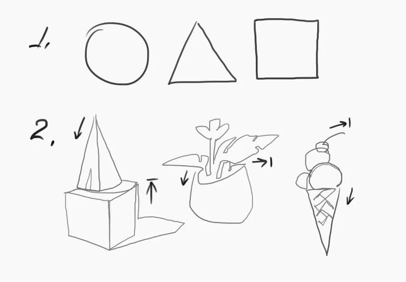 Drawing with one line