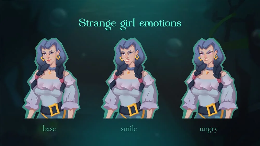 Emotions of characters, finale: