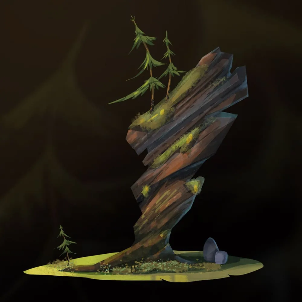 More examples from the course 2D Environment Design