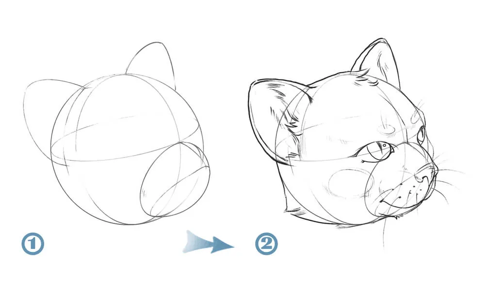 Lesson on drawing emotions