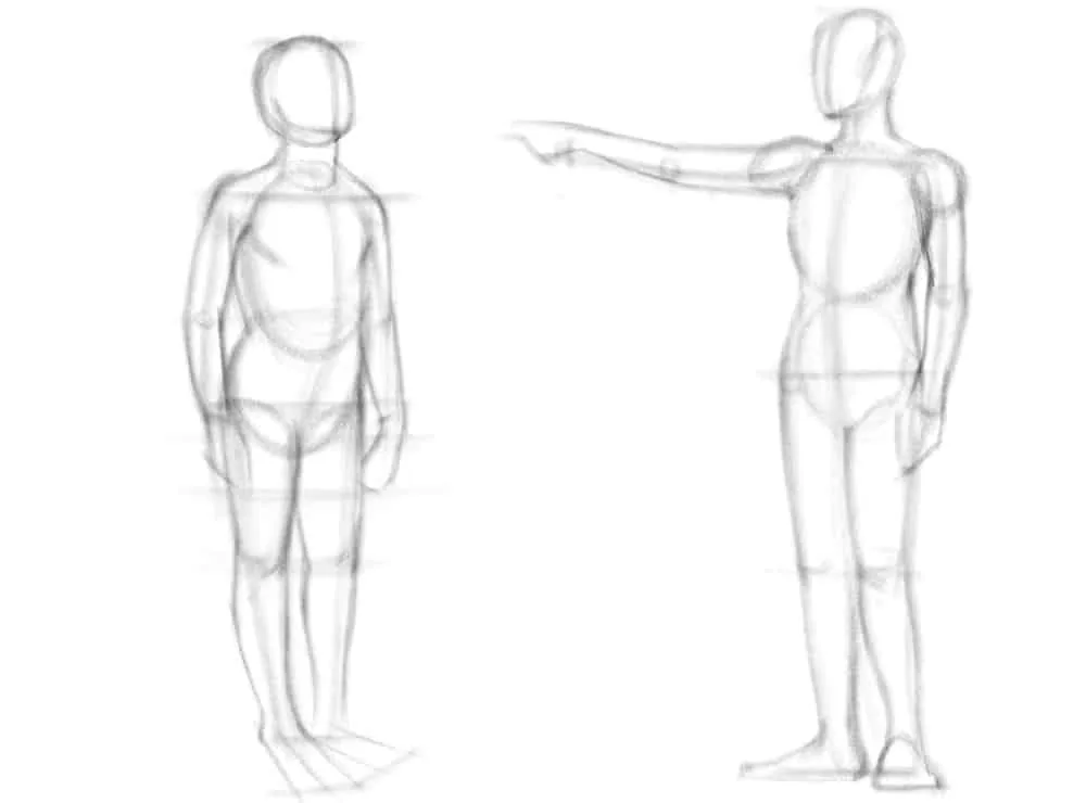 Drawing rectangles with axes for the girl