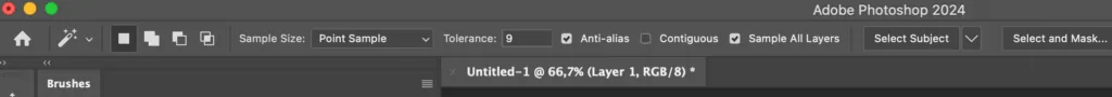 Magic Wand — hotkey W