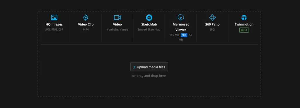 Users of free accounts have limitations for uploading