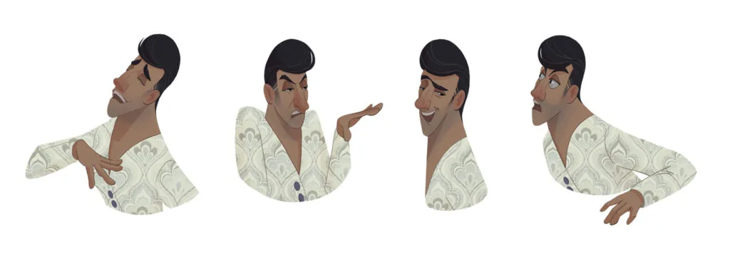 A cool and recognizable character — what is he like?