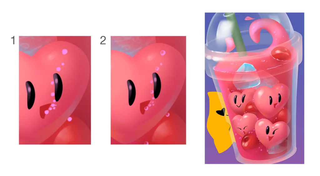 Love Shake. Tutorial on 2D for beginners (15)
