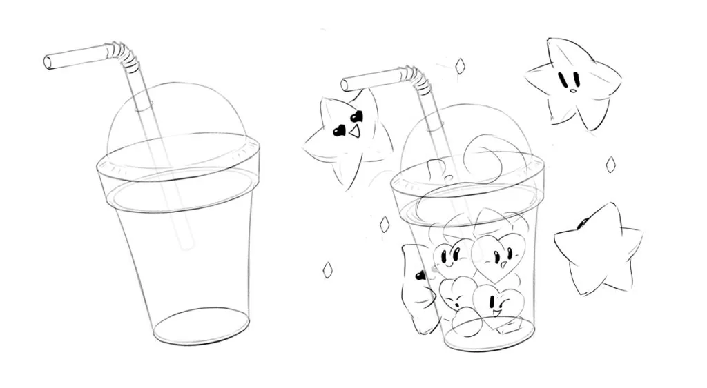 Love Shake. Tutorial on 2D for beginners (3)
