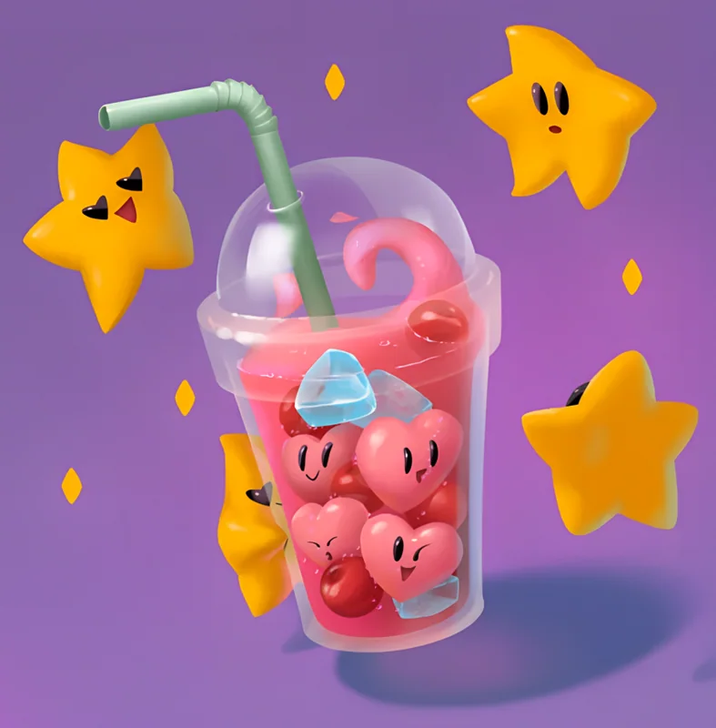 Love Shake. Tutorial on 2D for beginners