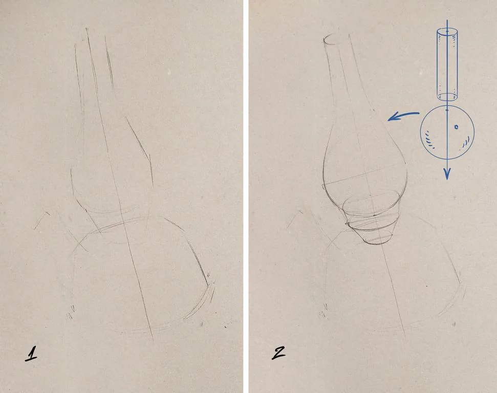 How to make sketches of objects