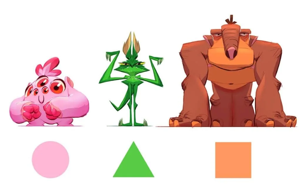 Main types of primitives