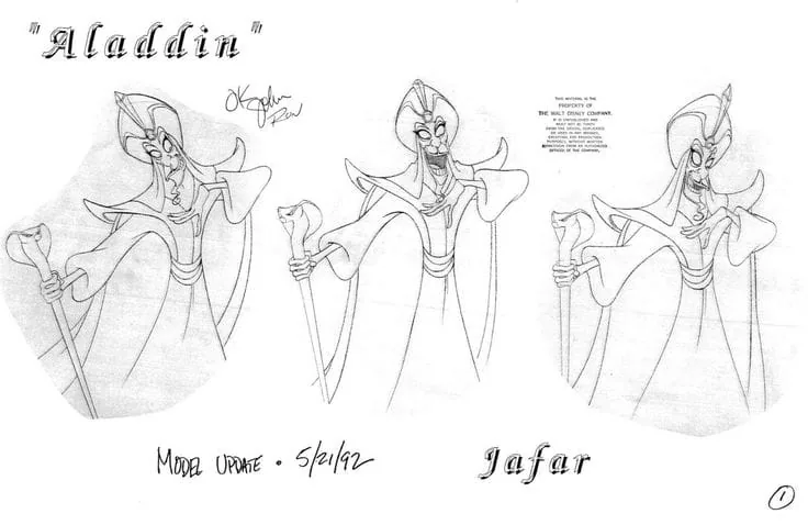 A friendly old man will be drawn with soft, rounded lines, and a cunning and villain — with sharp and angular ones