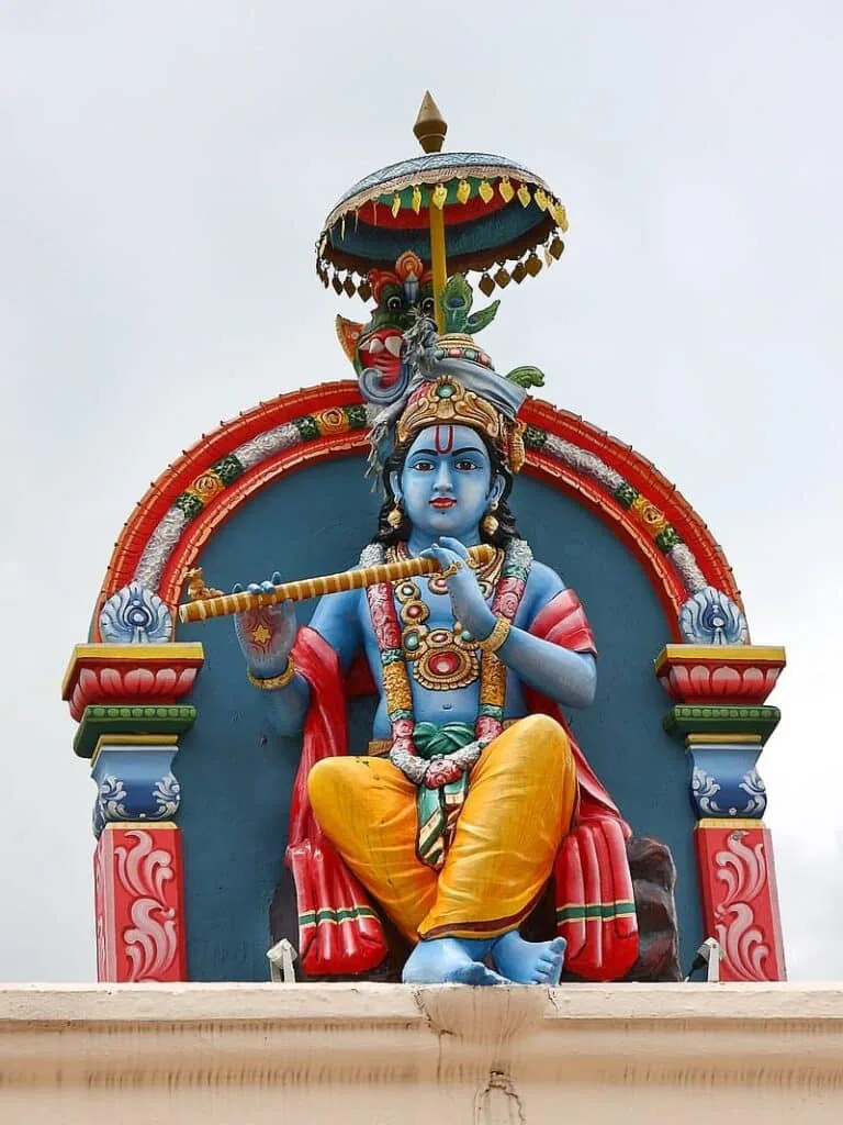 Krishna - one of the most popular Hindu deities