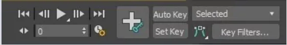 Dealing with the 3Ds Max interface. Command panel and other main panels of the program — Animation control panel