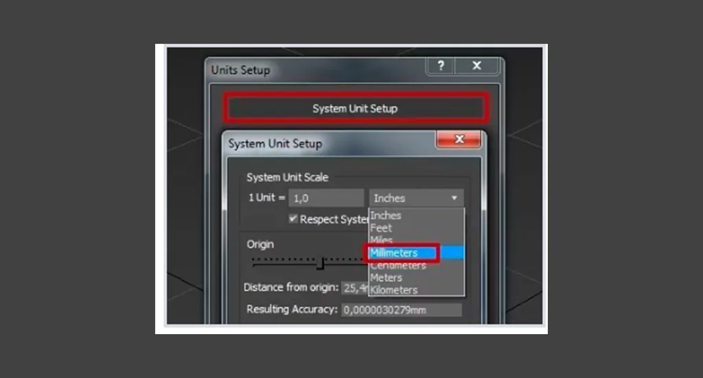 Dealing with the 3Ds Max interface. Command panel and other main panels of the program — Object coordinates panel and units of measurement (10)