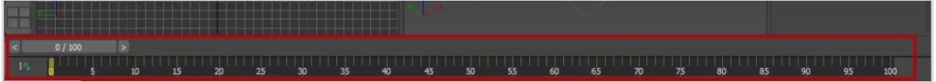 Dealing with the 3Ds Max interface. Command panel and other main panels of the program — Track bar, aka Time Slider (time scale)