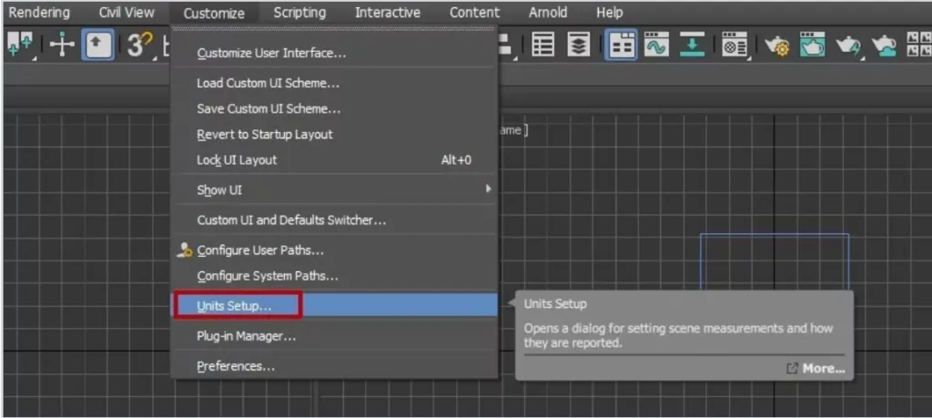 Dealing with the 3Ds Max interface. Command panel and other main panels of the program — Object coordinates panel and units of measurement (8)