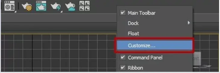 Understanding the 3Ds Max interface. Main toolbar, projection windows — You can create a new panel in two ways: