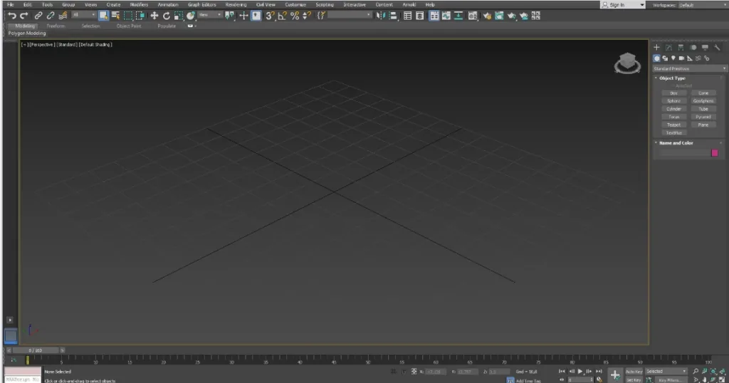 Разбираемся с интерфейсом 3ds Max — Окна проекции (14)