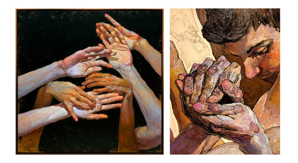References for the artist: hand references. Part 2 — Expression of Emotions