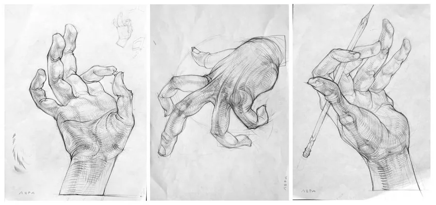 our task is to create the effect of volume in the brush