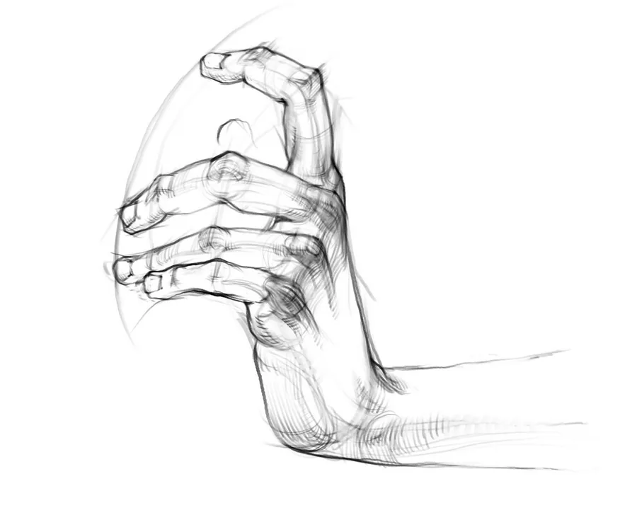 our task is to create the effect of volume in the brush