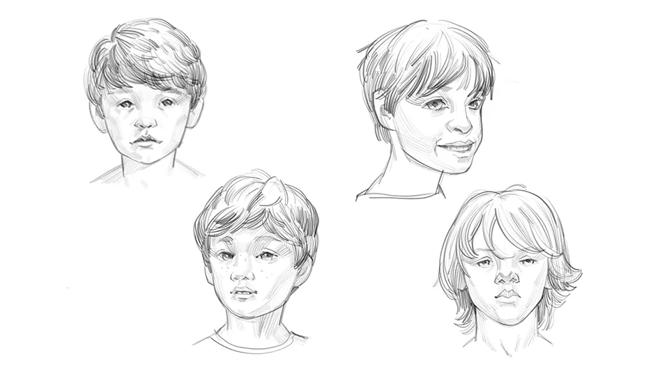 Children's portraits