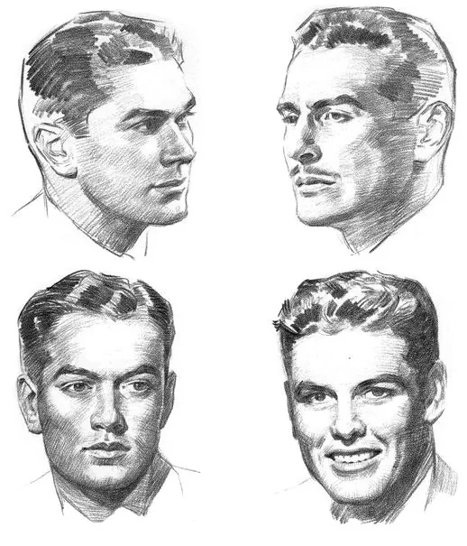 Portrait sketching