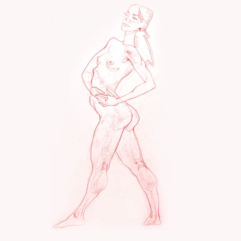 Sketches of people