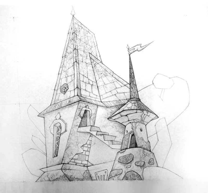 Architectural sketching