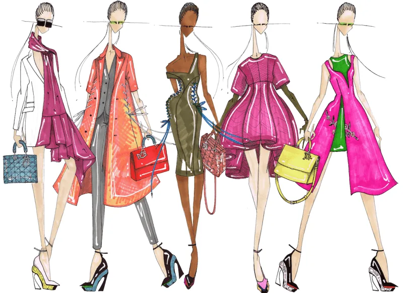 Fashion sketching
