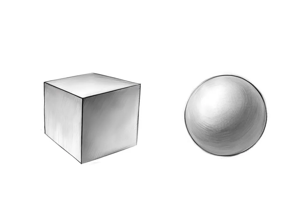 At a certain stage of hatching, too strong a texture of the drawing may appear