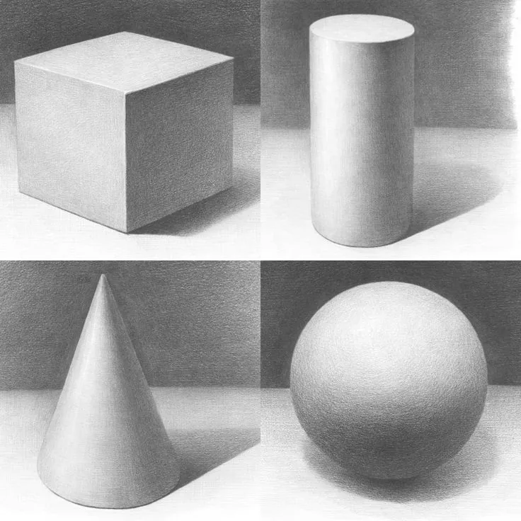 The basis of chiaroscuro in drawing