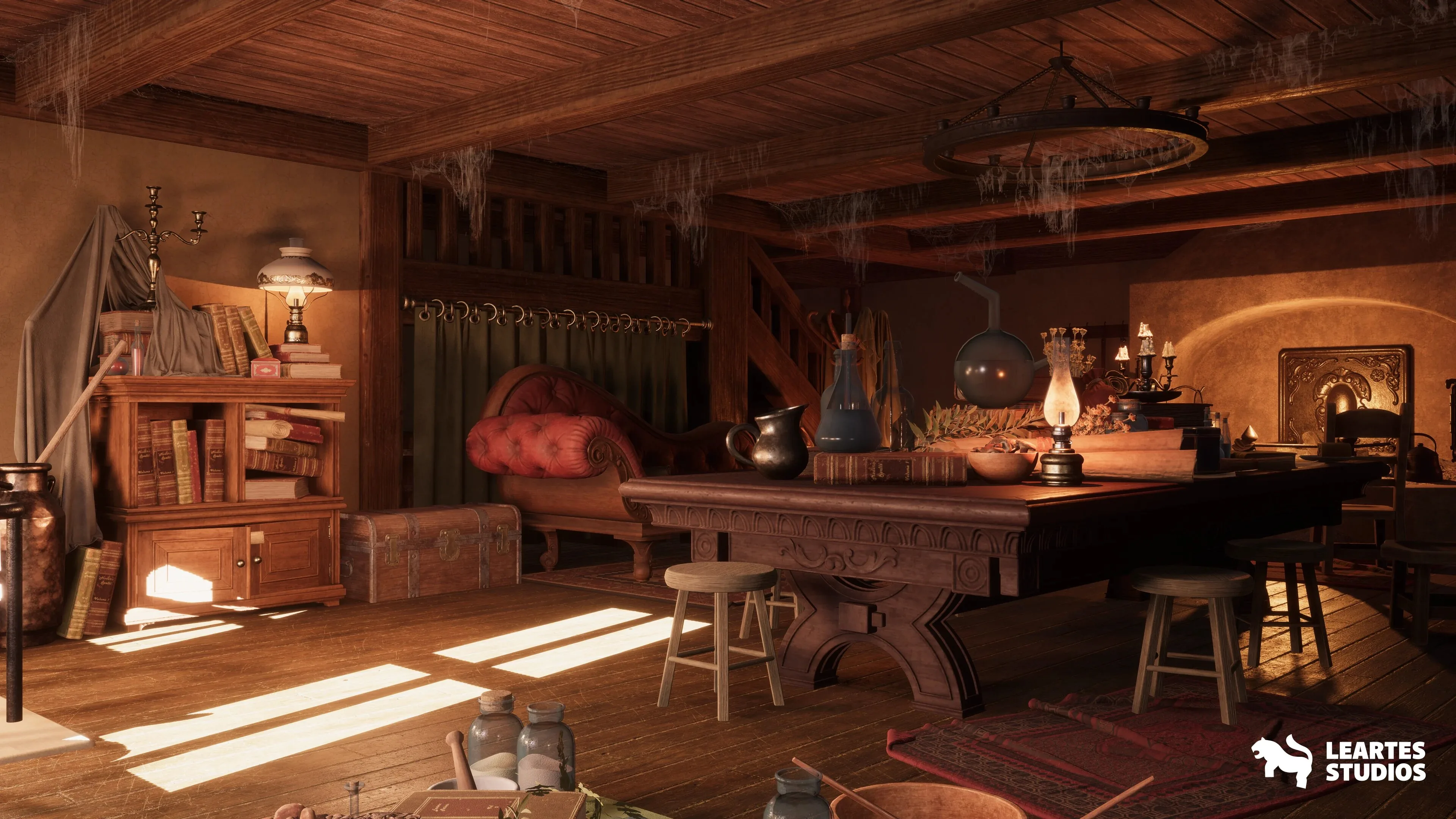 Grab This Fantasy Interior Scene for Unity with 180+ Unique Meshes - изображение 1