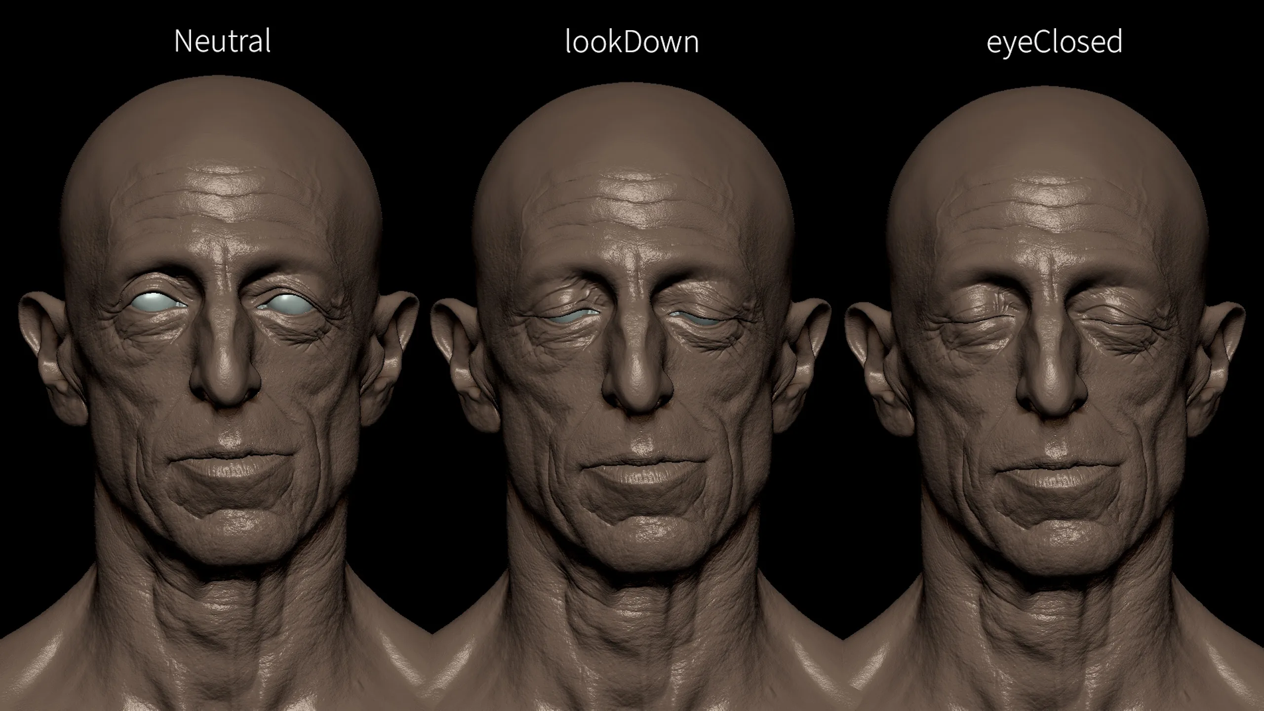 Лепка и текстурирование 3D-портрета Рика Оуэнса - изображение 19