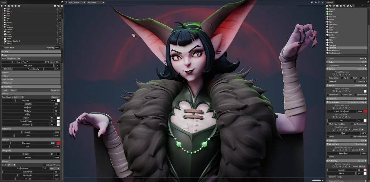 Using ZBrush & Maya to Create a Humanoid Bat Character - изображение 7