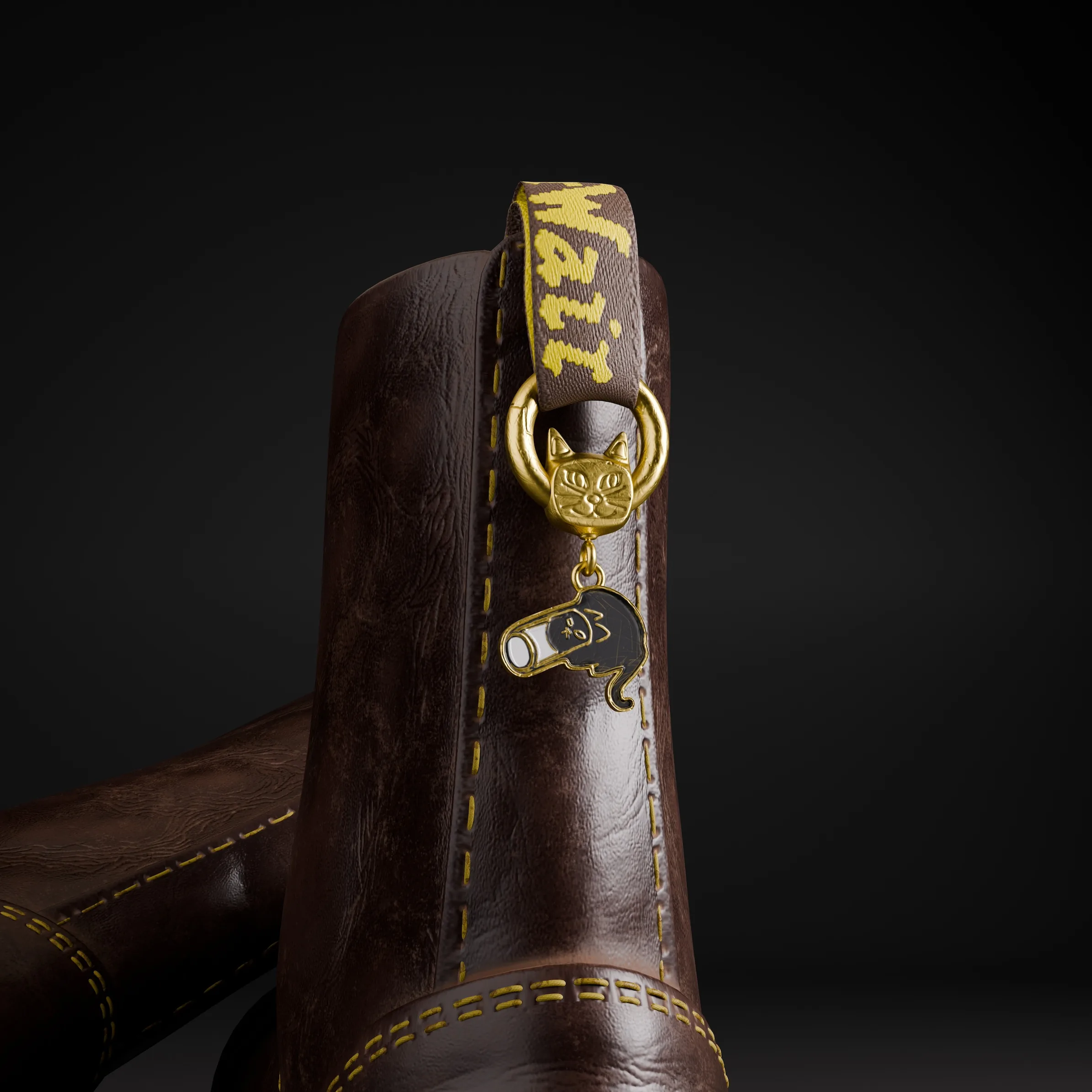 Как смоделировать и текстурировать пару ботинок Dr. Martens с помощью Blender — изображение 17